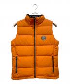 VICTORINOXビクトリノックス）の古着「ダウンベスト」｜オレンジ