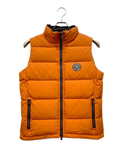 VICTORINOX（ビクトリノックス）VICTORINOX (ビクトリノックス) ダウンベスト オレンジ サイズ:XSの古着・服飾アイテム