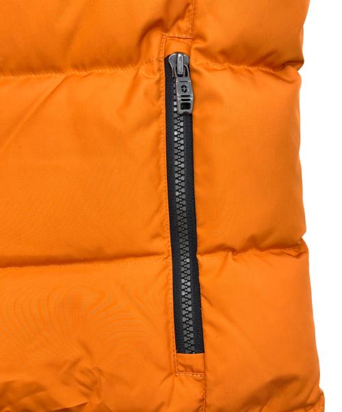 VICTORINOX（ビクトリノックス）VICTORINOX (ビクトリノックス) ダウンベスト オレンジ サイズ:XSの古着・服飾アイテム