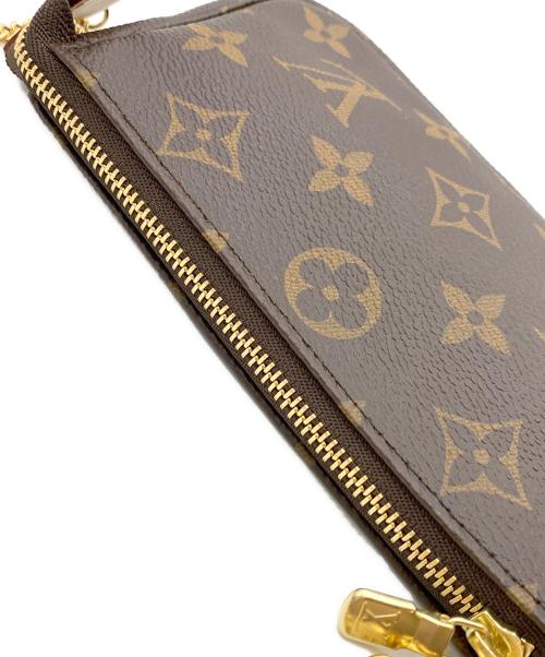 LOUIS VUITTON（ルイ ヴィトン）LOUIS VUITTON (ルイ ヴィトン) ミニ・ポシェット・アクセソワール ブラウンの古着・服飾アイテム