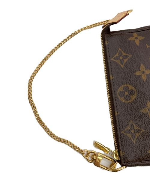 LOUIS VUITTON（ルイ ヴィトン）LOUIS VUITTON (ルイ ヴィトン) ミニ・ポシェット・アクセソワール ブラウンの古着・服飾アイテム