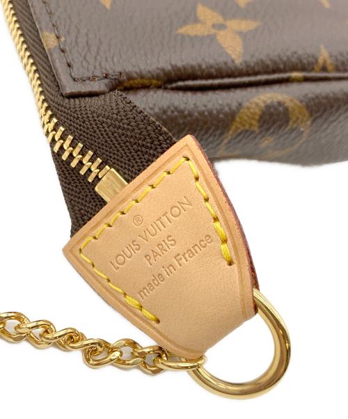LOUIS VUITTON（ルイ ヴィトン）LOUIS VUITTON (ルイ ヴィトン) ミニ・ポシェット・アクセソワール ブラウンの古着・服飾アイテム