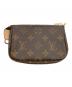 LOUIS VUITTON (ルイ ヴィトン) ミニ・ポシェット・アクセソワール ブラウン：75000円