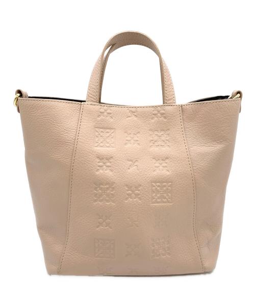 russet（ラシット）russet (ラシット) レザーショルダーバッグ ピンクの古着・服飾アイテム