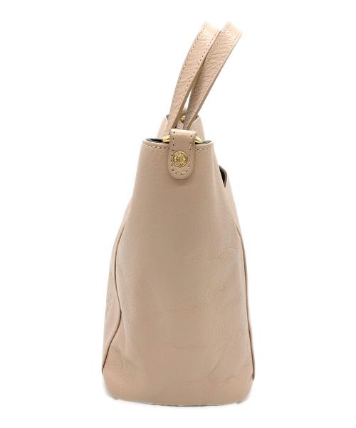 russet（ラシット）russet (ラシット) レザーショルダーバッグ ピンクの古着・服飾アイテム