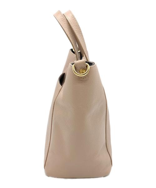 russet（ラシット）russet (ラシット) レザーショルダーバッグ ピンクの古着・服飾アイテム