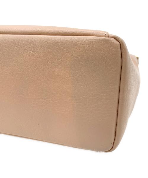 russet（ラシット）russet (ラシット) レザーショルダーバッグ ピンクの古着・服飾アイテム