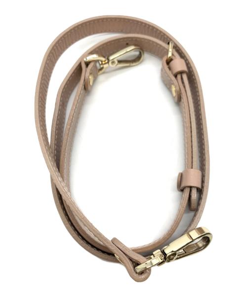 russet（ラシット）russet (ラシット) レザーショルダーバッグ ピンクの古着・服飾アイテム