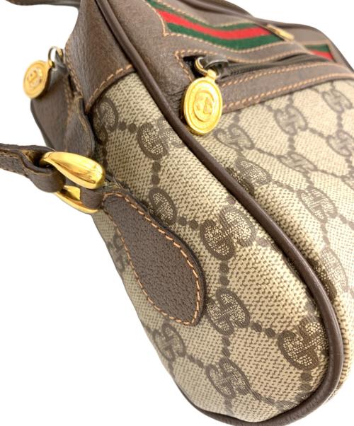 GUCCI（グッチ）GUCCI (グッチ) ショルダーバッグ ベージュ×ブラウンの古着・服飾アイテム