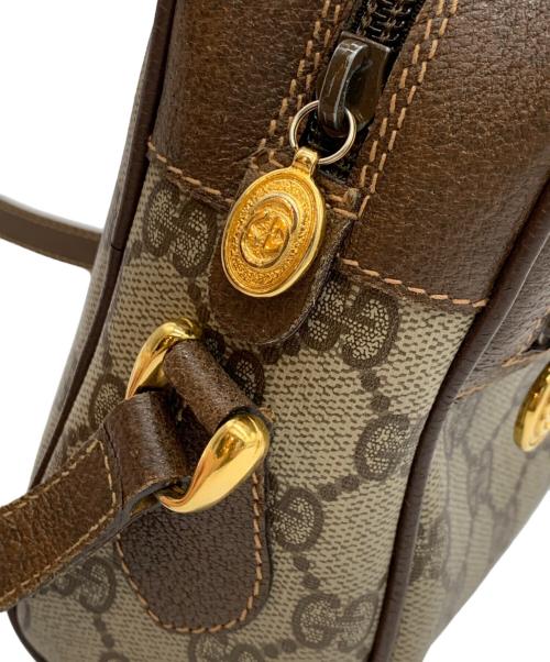 GUCCI（グッチ）GUCCI (グッチ) ショルダーバッグ ベージュ×ブラウンの古着・服飾アイテム