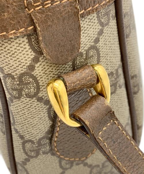 GUCCI（グッチ）GUCCI (グッチ) ショルダーバッグ ベージュ×ブラウンの古着・服飾アイテム