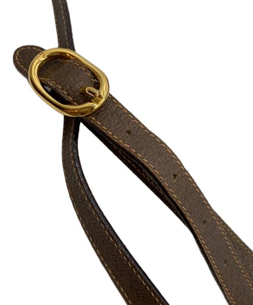 GUCCI（グッチ）GUCCI (グッチ) ショルダーバッグ ベージュ×ブラウンの古着・服飾アイテム