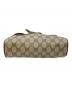 中古・古着 GUCCI (グッチ) ショルダーバッグ ベージュ×ブラウン：20000円