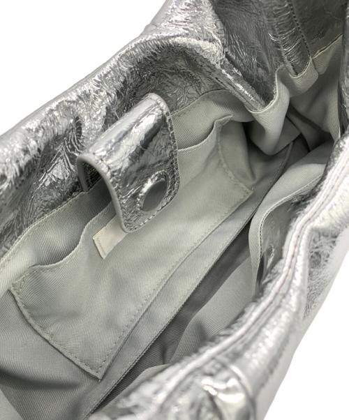 Ameri（アメリ）Ameri (アメリ) medi triangle glitterbag シルバーカラーの古着・服飾アイテム