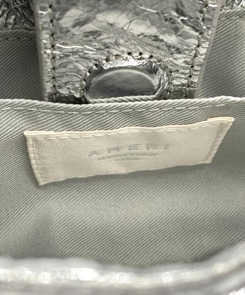 Ameri（アメリ）Ameri (アメリ) medi triangle glitterbag シルバーカラーの古着・服飾アイテム