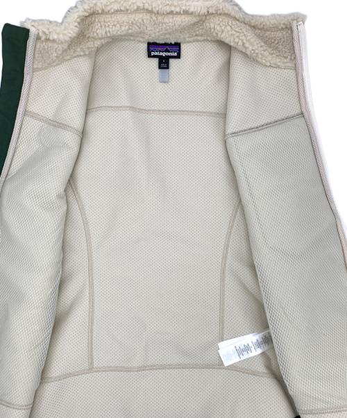 Patagonia（パタゴニア）Patagonia (パタゴニア) クラシック・レトロX・ベスト アイボリー×グリーン サイズ:Sの古着・服飾アイテム