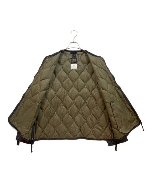 TAION（タイオン）TAION (タイオン) M65 ライナーWジップ ダウンジャケット ブラック サイズ:Sの古着・服飾アイテム