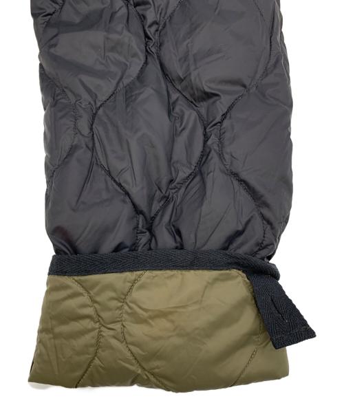 TAION（タイオン）TAION (タイオン) M65 ライナーWジップ ダウンジャケット ブラック サイズ:Sの古着・服飾アイテム