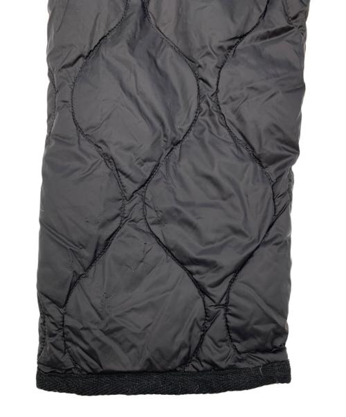 TAION（タイオン）TAION (タイオン) M65 ライナーWジップ ダウンジャケット ブラック サイズ:Sの古着・服飾アイテム