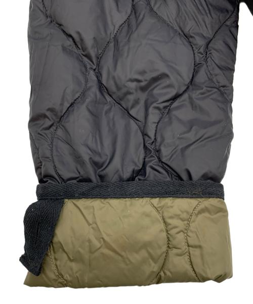 TAION（タイオン）TAION (タイオン) M65 ライナーWジップ ダウンジャケット ブラック サイズ:Sの古着・服飾アイテム