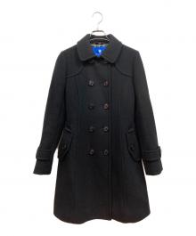 BLUE LABEL CRESTBRIDGE（ブルーレーベルクレストブリッジ）の古着「トレンチコート」｜ブラック