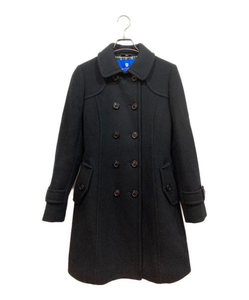 BLUE LABEL CRESTBRIDGE（ブルーレーベルクレストブリッジ）BLUE LABEL CRESTBRIDGE (ブルーレーベルクレストブリッジ) トレンチコート ブラック サイズ:40の古着・服飾アイテム