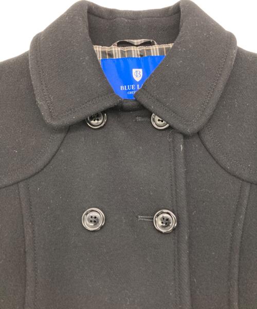 BLUE LABEL CRESTBRIDGE（ブルーレーベルクレストブリッジ）BLUE LABEL CRESTBRIDGE (ブルーレーベルクレストブリッジ) トレンチコート ブラック サイズ:40の古着・服飾アイテム