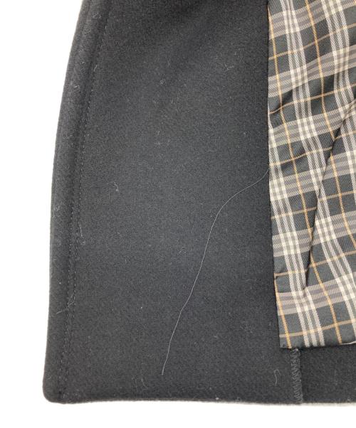 BLUE LABEL CRESTBRIDGE（ブルーレーベルクレストブリッジ）BLUE LABEL CRESTBRIDGE (ブルーレーベルクレストブリッジ) トレンチコート ブラック サイズ:40の古着・服飾アイテム