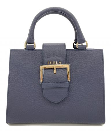 中古・古着通販】FURLA (フルラ) 2WAYショルダーバッグ ブルー