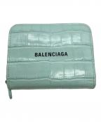 BALENCIAGAバレンシアガ）の古着「2つ折り財布」｜ライトグリーン