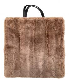 LOEWE（ロエベ）の古着「ハンドバッグ」｜ブラック×ブラウン