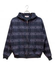 YARDSALE（ヤードセール）の古着「ジップパーカー」｜ネイビー