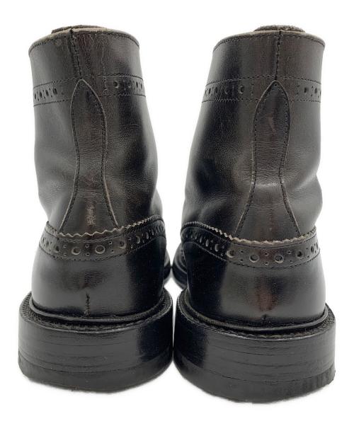 Tricker's（トリッカーズ）Tricker's (トリッカーズ) モールトン / ウィングチップブーツ ブラック サイズ:6 1/2の古着・服飾アイテム