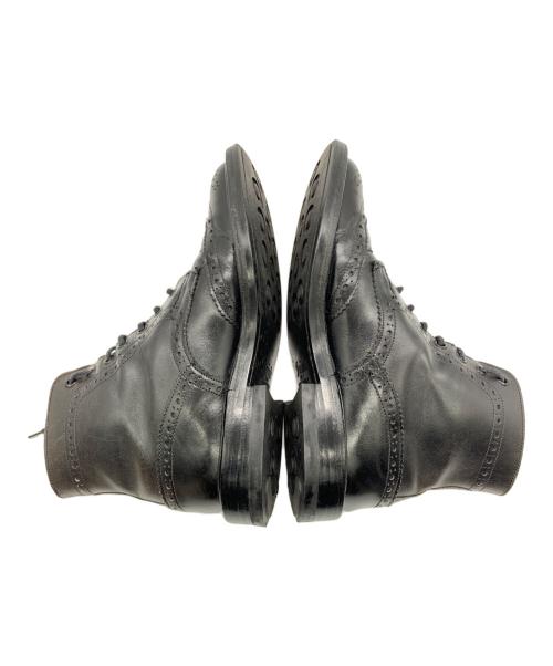 Tricker's（トリッカーズ）Tricker's (トリッカーズ) モールトン / ウィングチップブーツ ブラック サイズ:6 1/2の古着・服飾アイテム