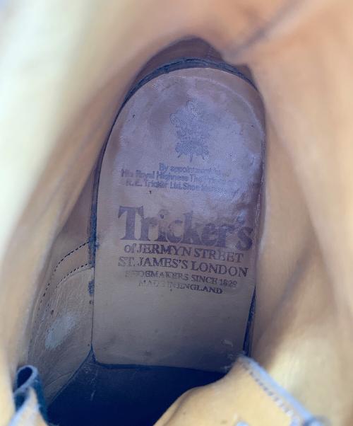 Tricker's（トリッカーズ）Tricker's (トリッカーズ) モールトン / ウィングチップブーツ ブラック サイズ:6 1/2の古着・服飾アイテム