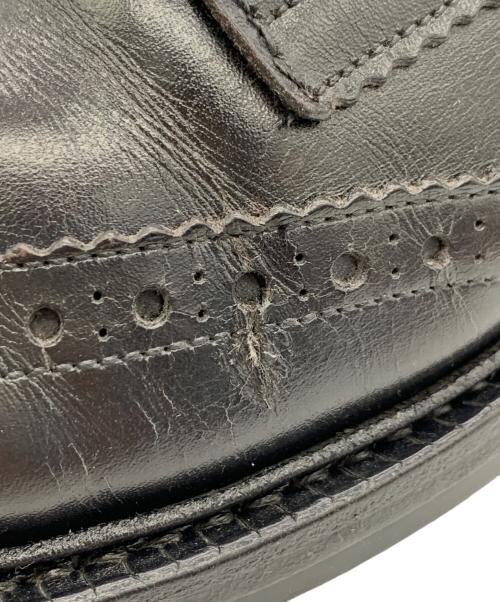 Tricker's（トリッカーズ）Tricker's (トリッカーズ) モールトン / ウィングチップブーツ ブラック サイズ:6 1/2の古着・服飾アイテム