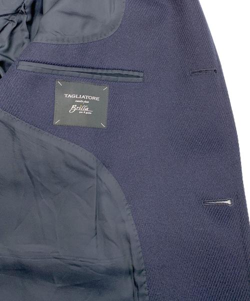 TAGLIATORE（タリアトーレ）TAGLIATORE (タリアトーレ) チェスターコート ネイビー サイズ:48の古着・服飾アイテム