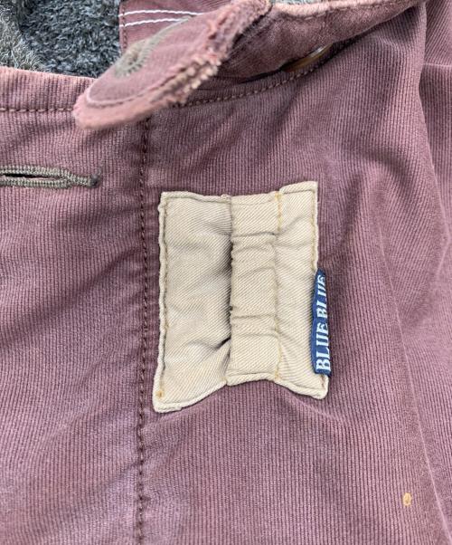 BLUE BLUE（ブルーブルー）BLUE BLUE (ブルーブルー) ジャーマンクロス デッキジャケット ブラウン サイズ:3の古着・服飾アイテム