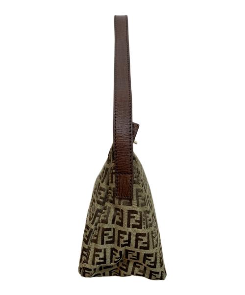 FENDI（フェンディ）FENDI (フェンディ) ワンハンドバッグ ブラウンの古着・服飾アイテム