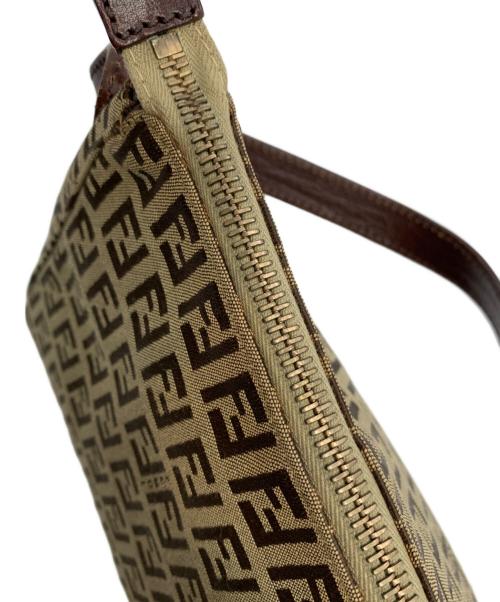 FENDI（フェンディ）FENDI (フェンディ) ワンハンドバッグ ブラウンの古着・服飾アイテム