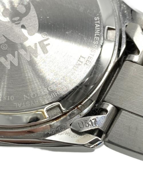 ORIENT（オリエント）ORIENT (オリエント) WWF (ワールド・ワイド・ファンド・フォー・ネイチャー) Orient Mako SOLAR PANDAの古着・服飾アイテム