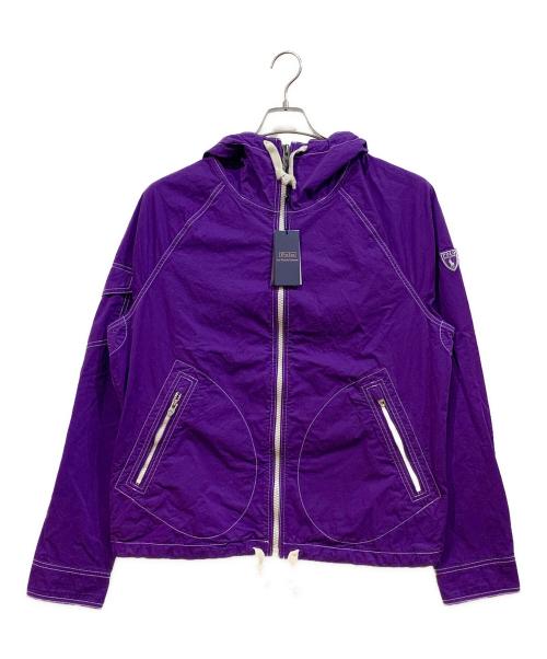 POLO RALPH LAUREN（ポロ・ラルフローレン）POLO RALPH LAUREN (ポロ・ラルフローレン) ジップアップジャケット パープル サイズ:Mの古着・服飾アイテム