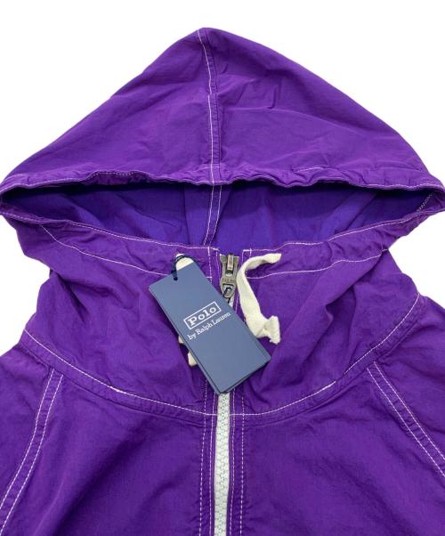 POLO RALPH LAUREN（ポロ・ラルフローレン）POLO RALPH LAUREN (ポロ・ラルフローレン) ジップアップジャケット パープル サイズ:Mの古着・服飾アイテム