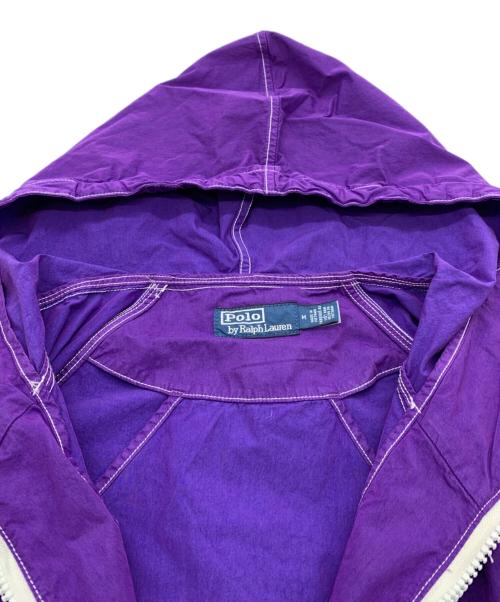 POLO RALPH LAUREN（ポロ・ラルフローレン）POLO RALPH LAUREN (ポロ・ラルフローレン) ジップアップジャケット パープル サイズ:Mの古着・服飾アイテム