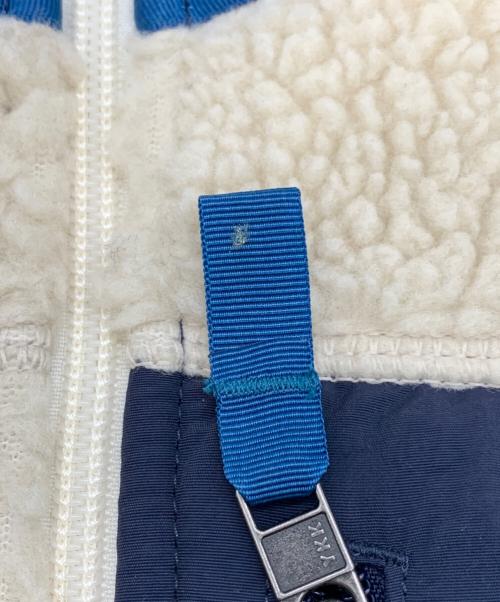 Patagonia（パタゴニア）Patagonia (パタゴニア) Classic Retro-X Vest / クレシック レトロエックス ベスト アイボリー×ネイビー サイズ:XSの古着・服飾アイテム