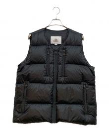 Pyrenex（ピレネックス）の古着「ダウンベスト」｜ブラック