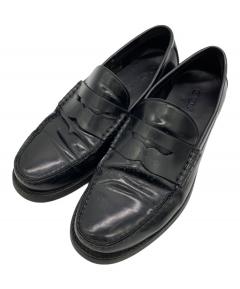 中古・古着通販】COACH (コーチ) ローファー ブラック サイズ:23
