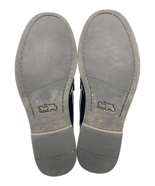 COACH（コーチ）COACH (コーチ) ローファー ブラック サイズ:US：9.5Dの古着・服飾アイテム