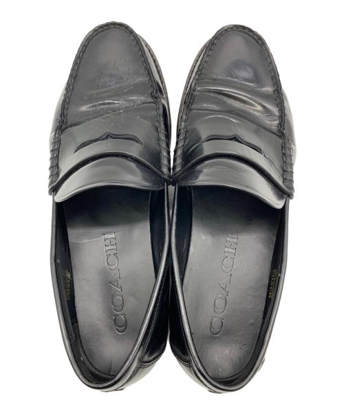 COACH（コーチ）COACH (コーチ) ローファー ブラック サイズ:US：9.5Dの古着・服飾アイテム