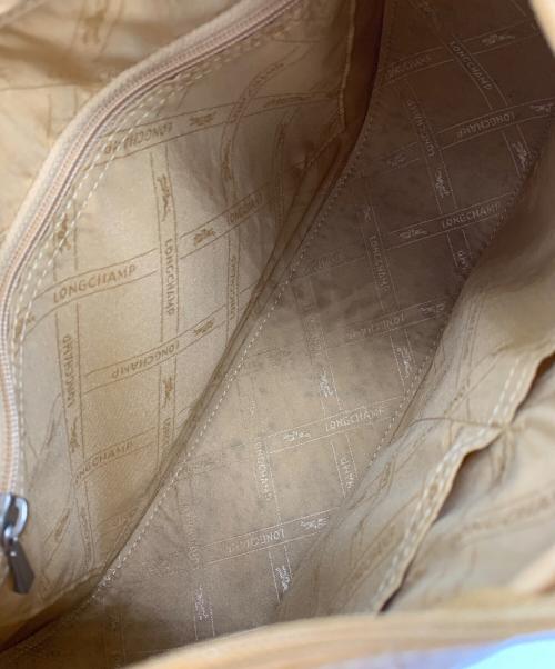 LONGCHAMP（ロンシャン）LONGCHAMP (ロンシャン) ワンショルダーバッグ ライトブラウンの古着・服飾アイテム